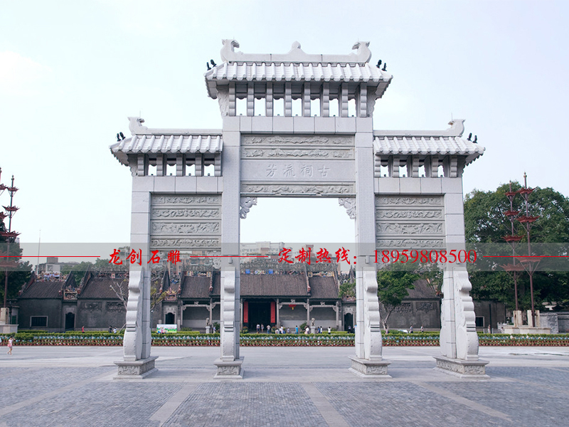 新農村牌坊制作用什么石材？需要注意什么？
